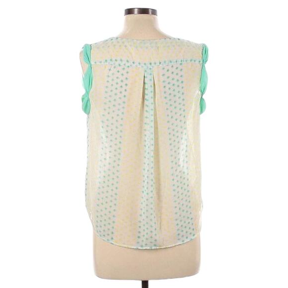 American Eagle Outfitters Women's Sleeveless Blouse - Polka Dot Print Size Large - Picture 6 of 7
